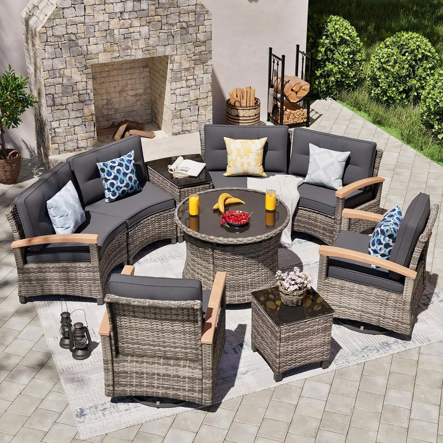 Multi-piece Outdoor Patio Furniture