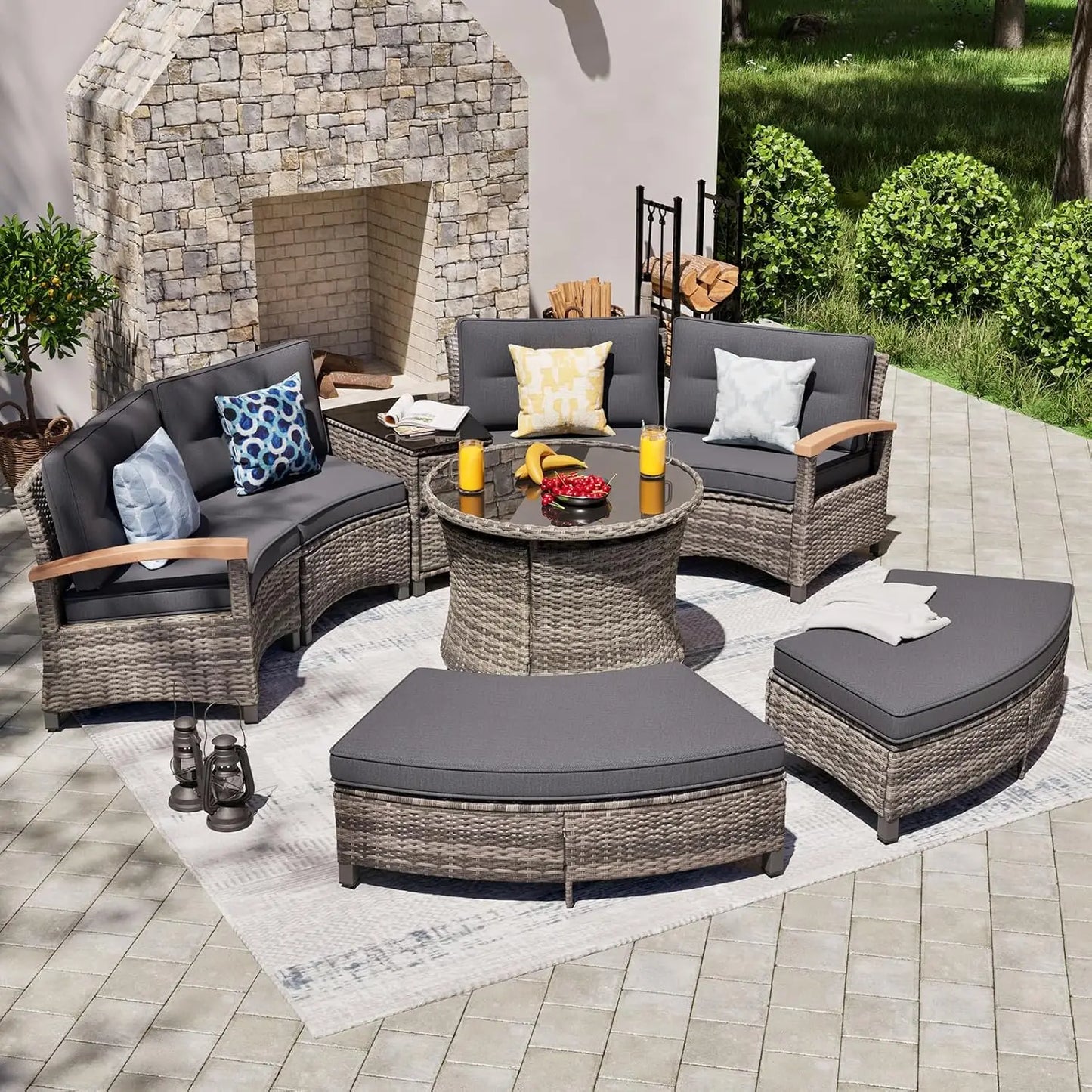 Multi-piece Outdoor Patio Furniture