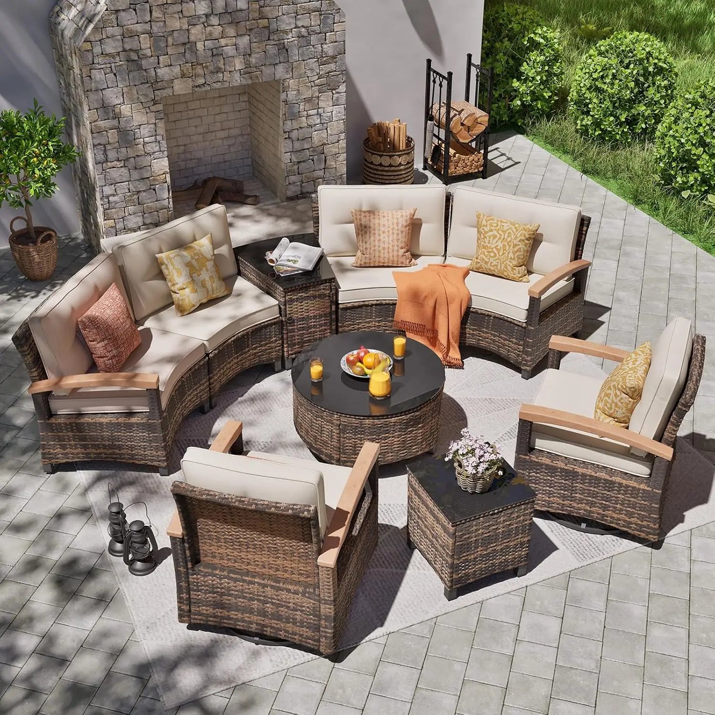 Multi-piece Outdoor Patio Furniture