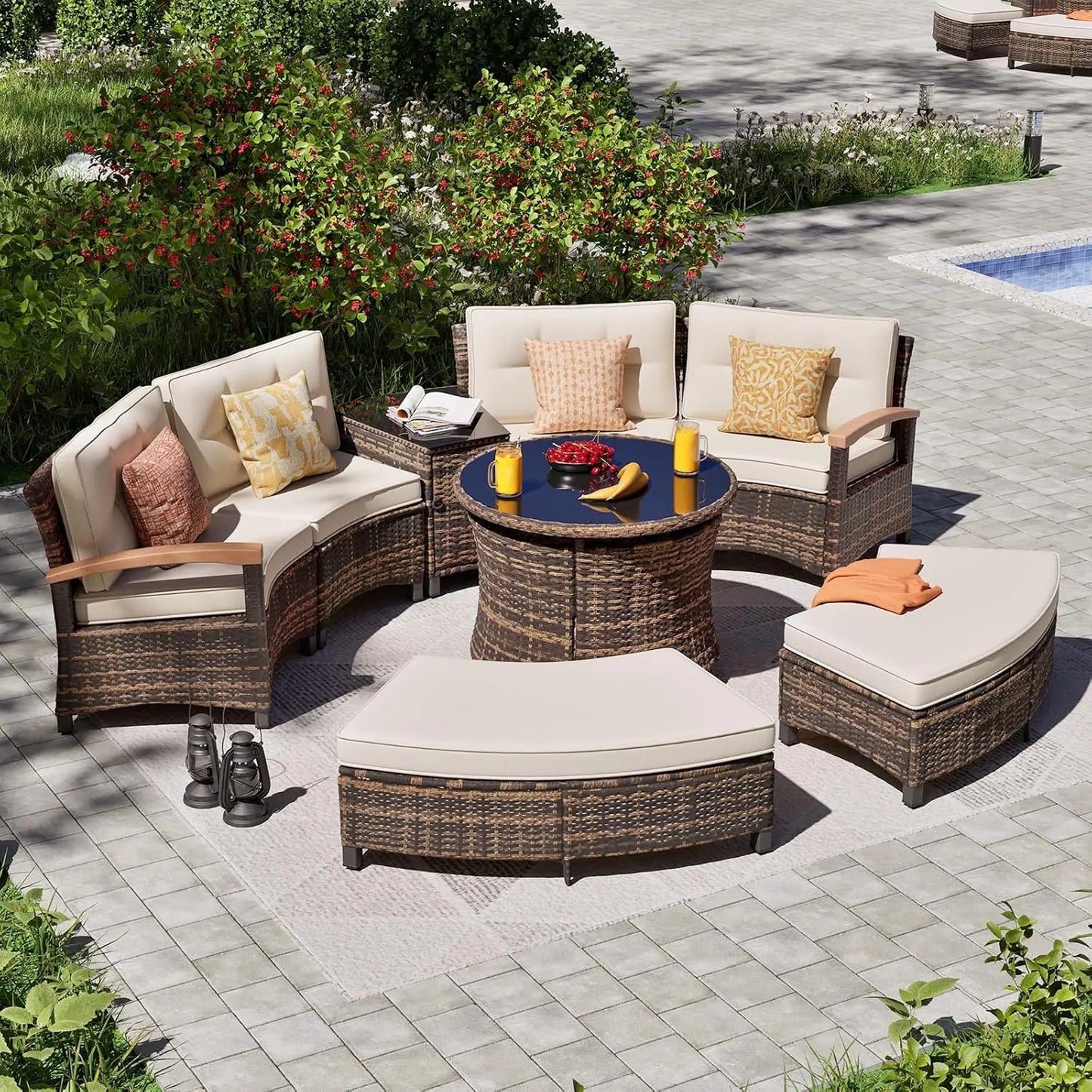 Multi-piece Outdoor Patio Furniture