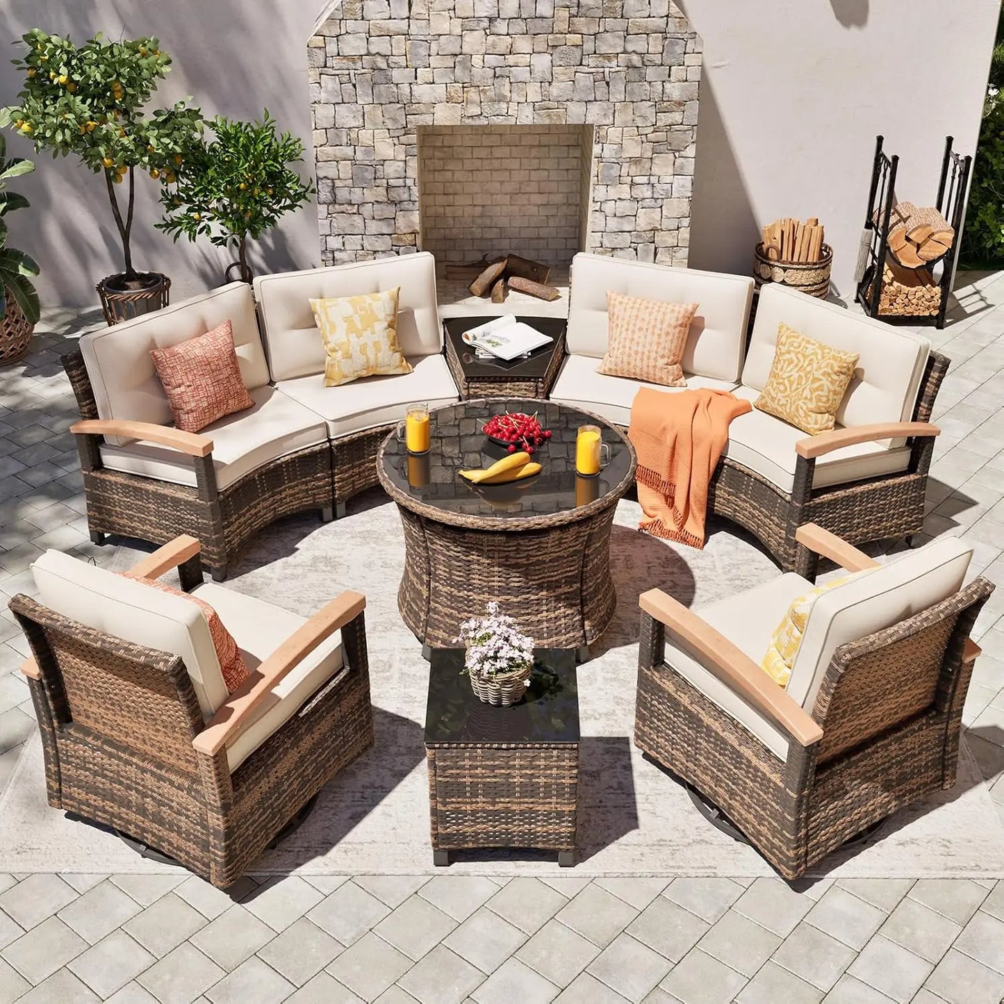 Multi-piece Outdoor Patio Furniture