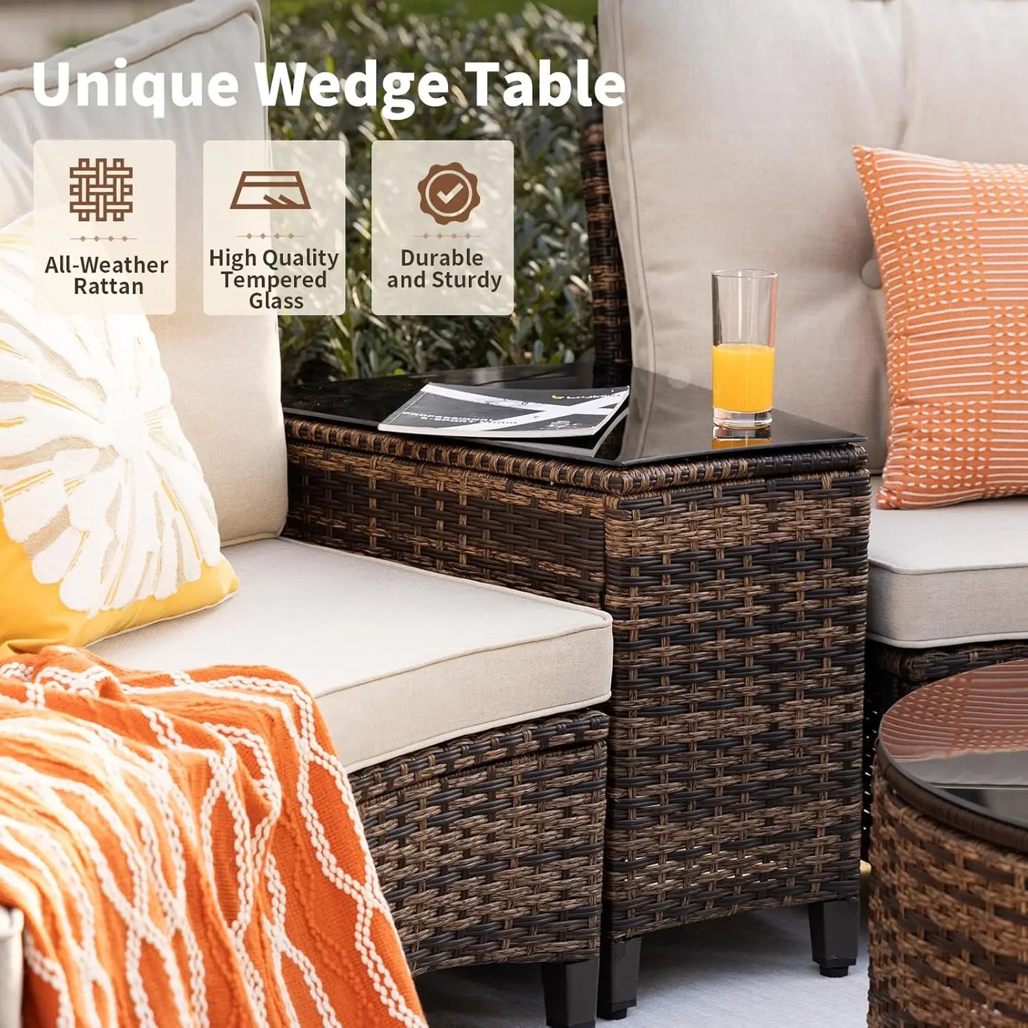 Multi-piece Outdoor Patio Furniture