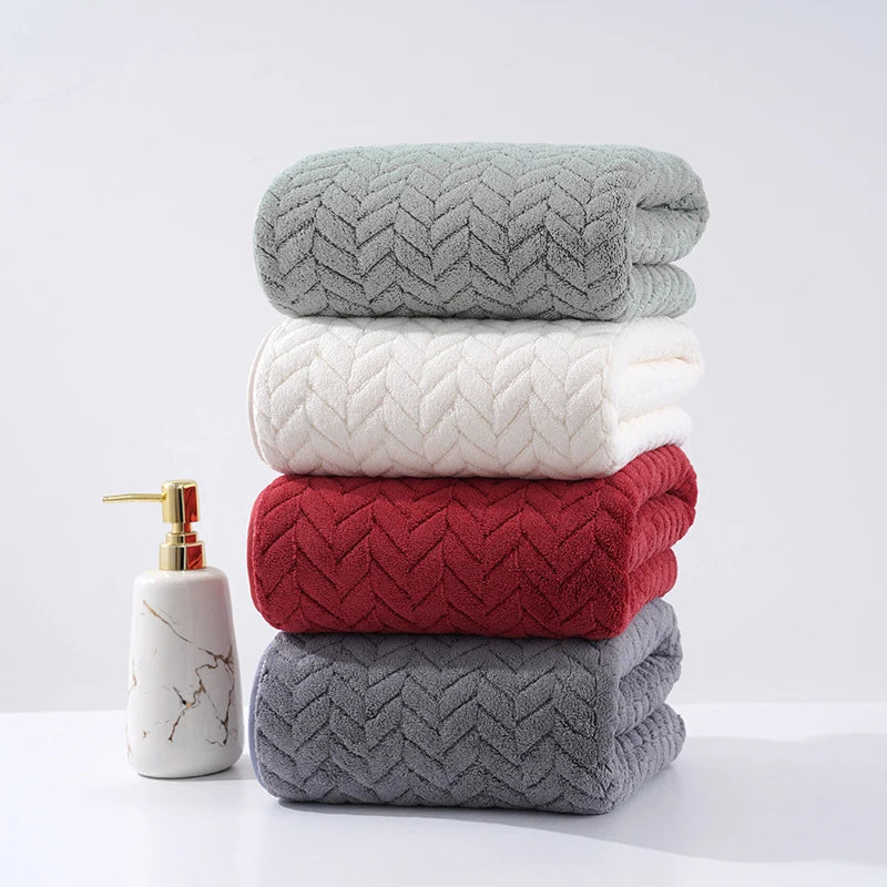 Solid Color Towel Set of 4pcs
