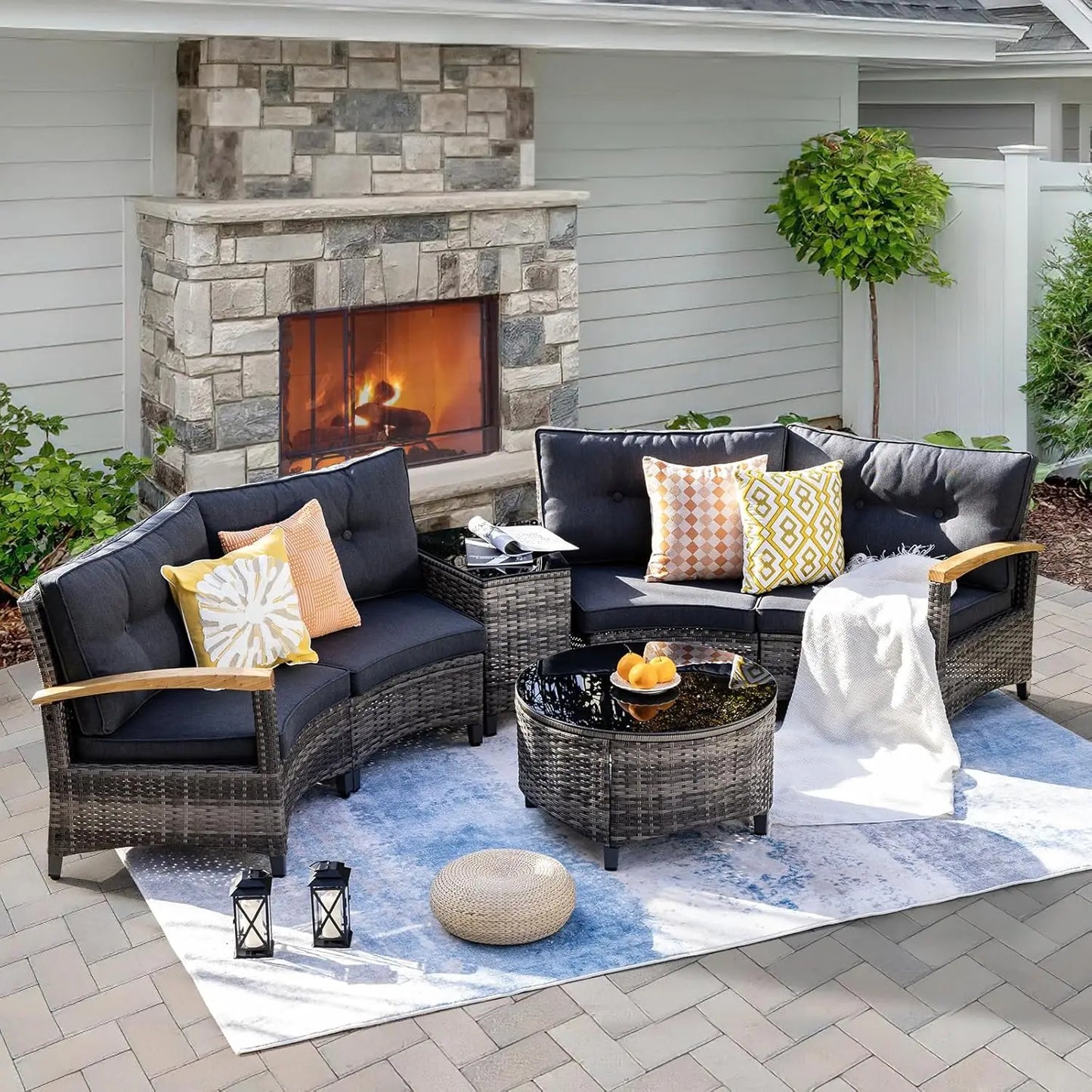 Multi-piece Outdoor Patio Furniture