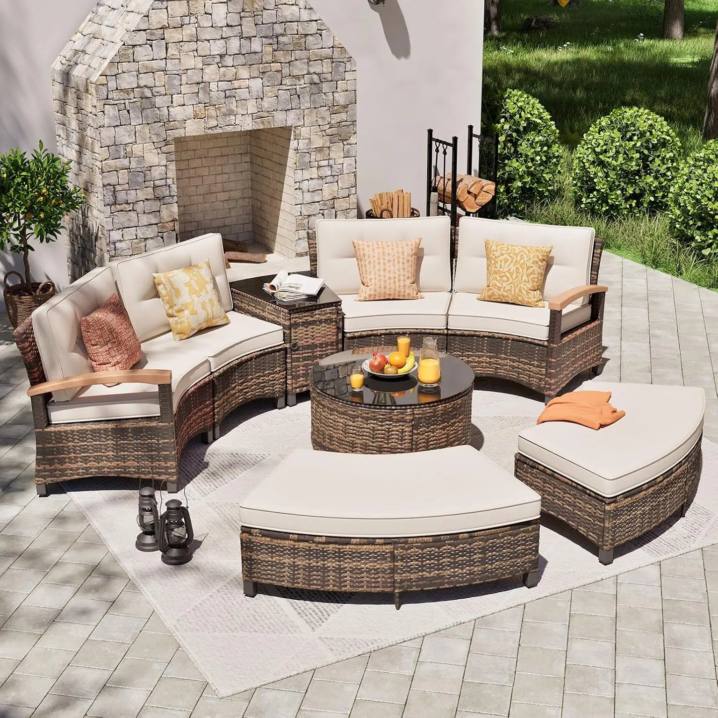 Multi-piece Outdoor Patio Furniture