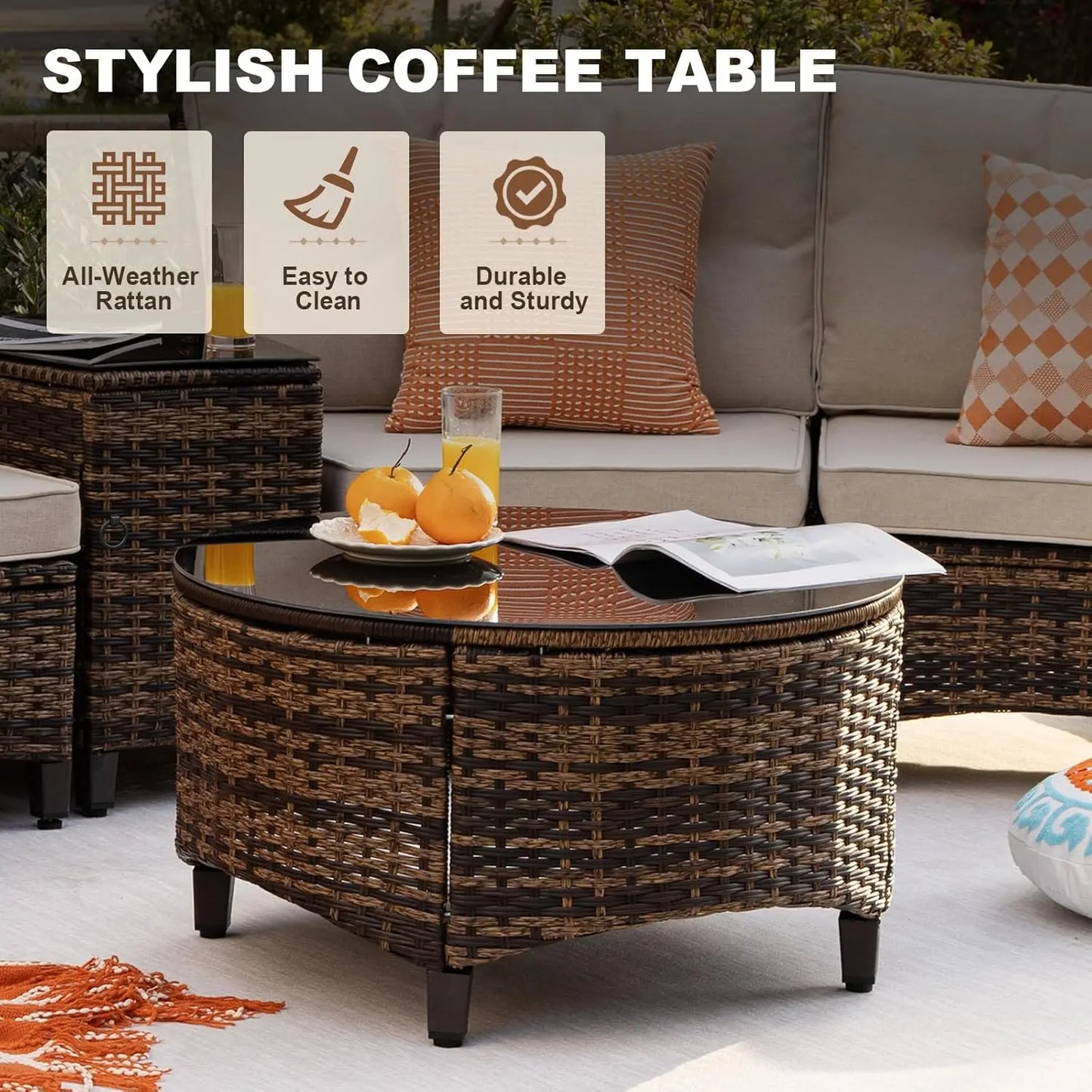 Multi-piece Outdoor Patio Furniture