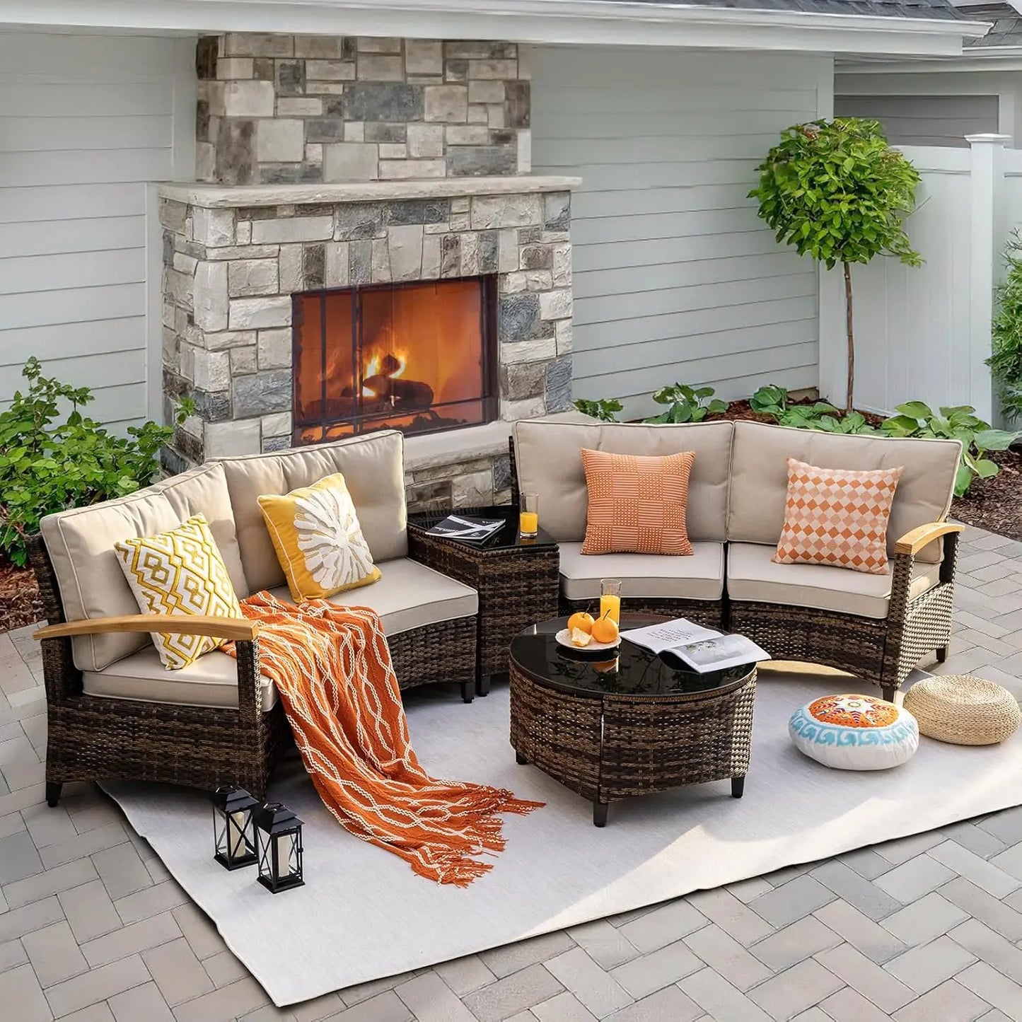 Multi-piece Outdoor Patio Furniture