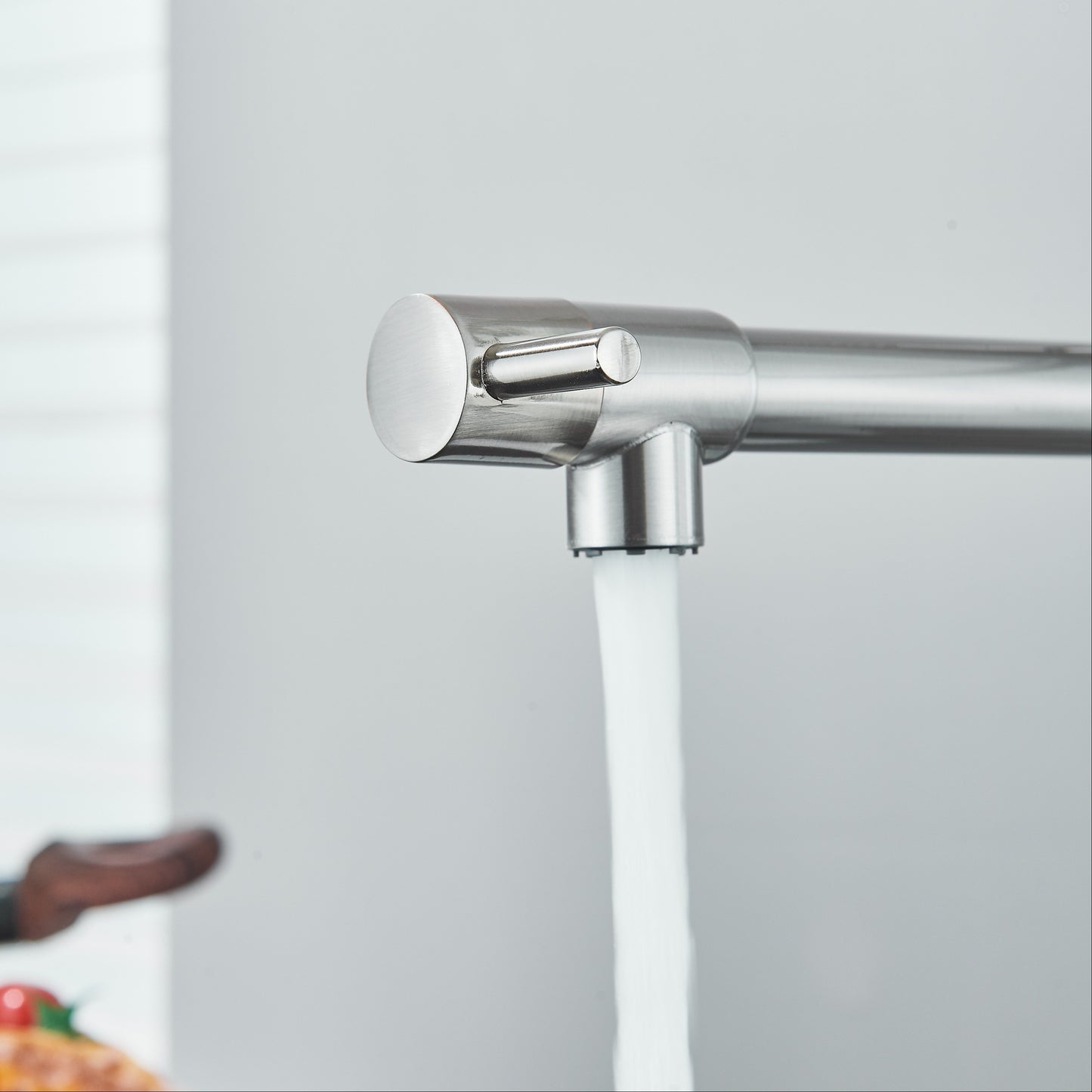 Modern High Arc Kitchen Faucet with Pull-Down Sprayer -