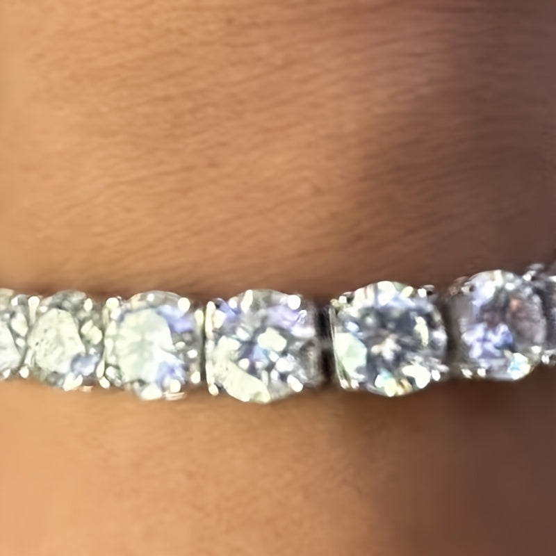 Luxury Moissanite Jewelry - Continuous Stone Placement