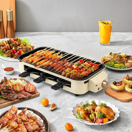 Electric Smoke-free Indoor Barbecue Grill