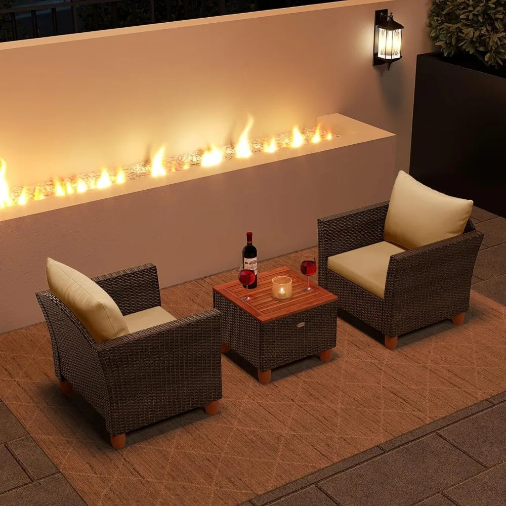 3-Piece Patio Furniture