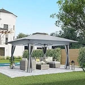 13’x13’ Pop Up Gazebo, Outdoor Canopy Tent