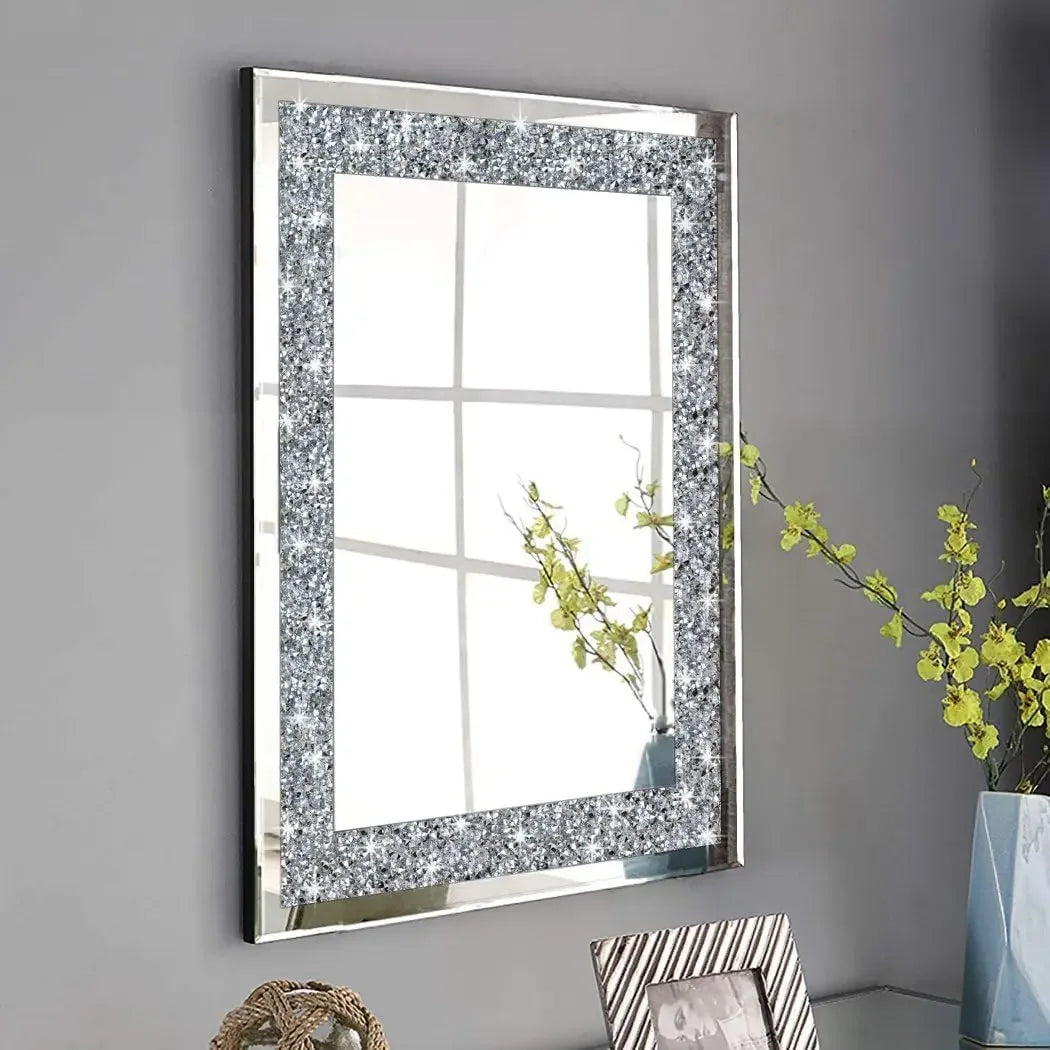 Crystal Crush Diamond Rectangle Wall Decoration