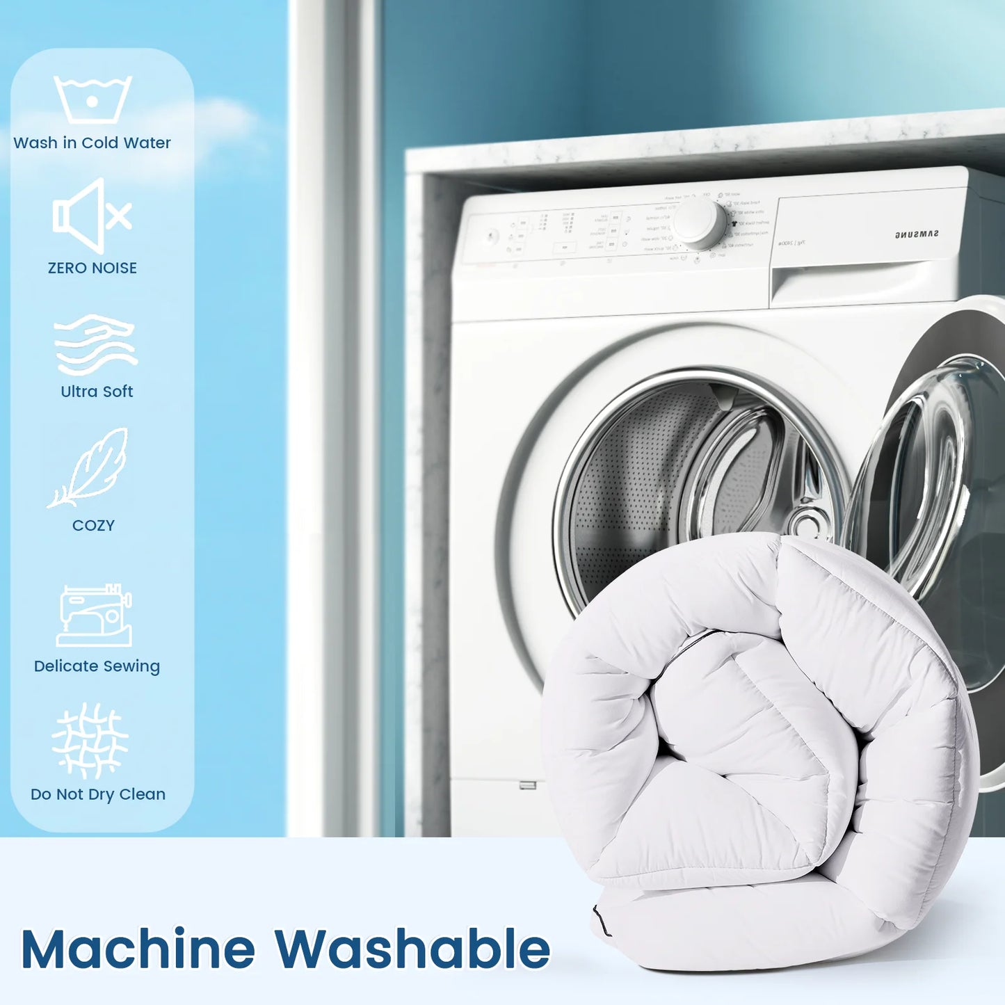 Extra Thick Mattress Pad Cover with 8-21 Inch Deep Pocket