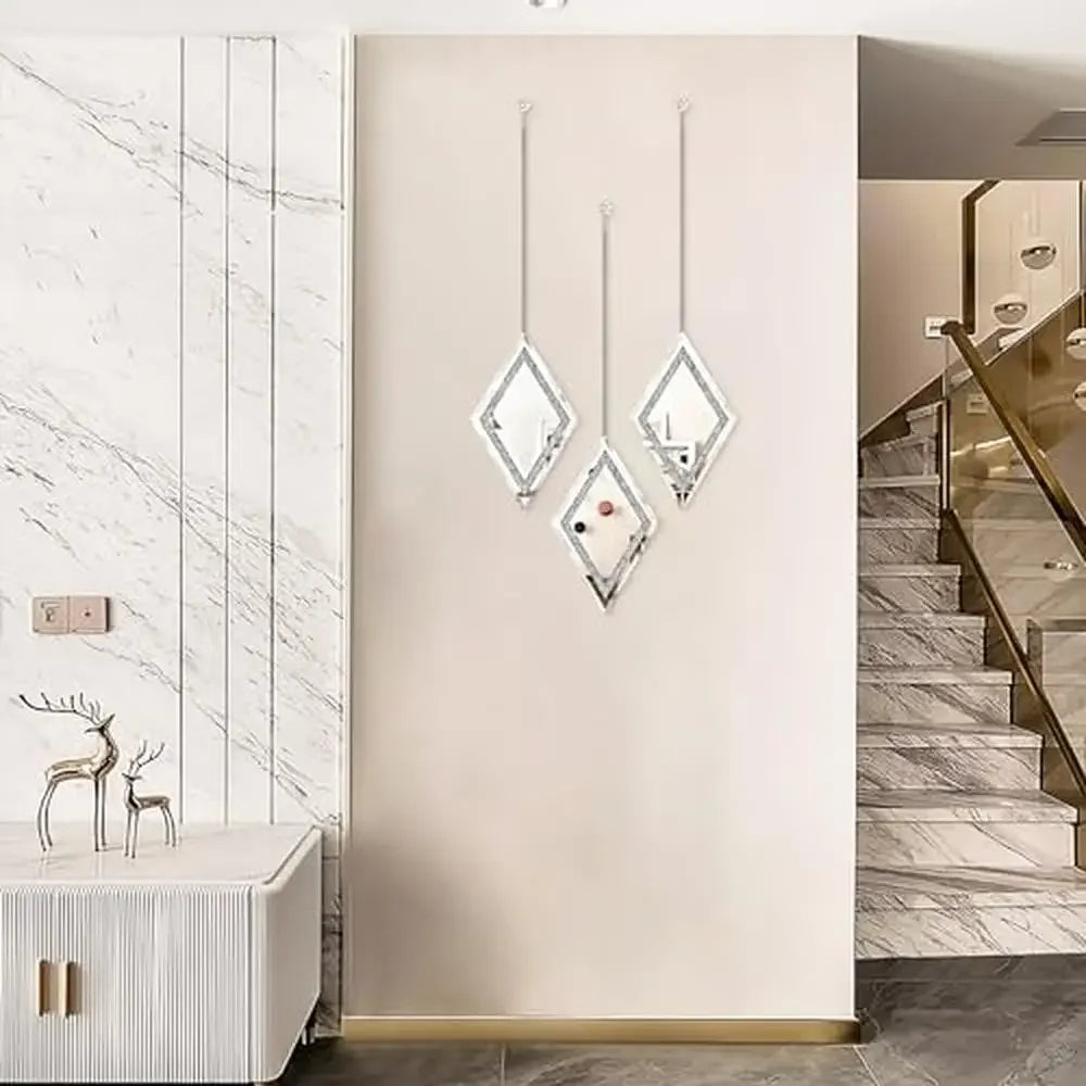 Diamond Shaped Wall mirrors