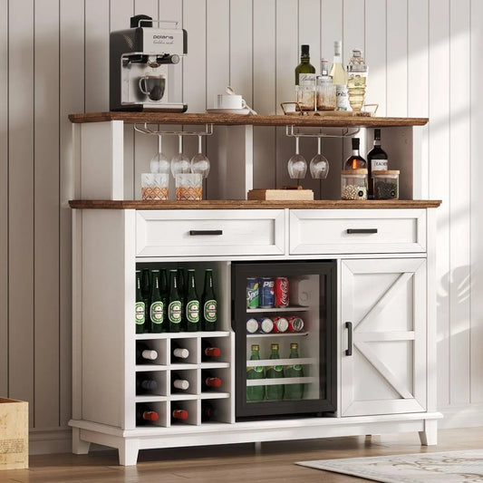 Farmhouse Coffee Bar Cabinet