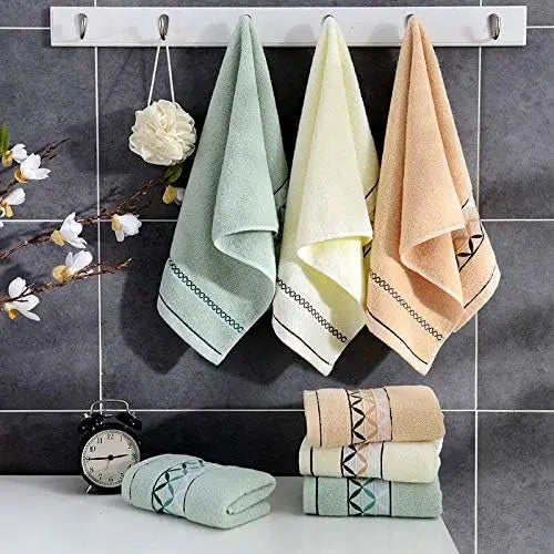 4 packs pure cotton hand towel