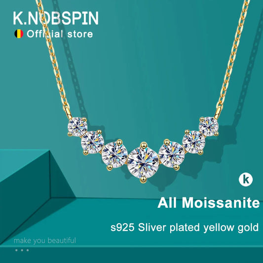 Moissanite Pendant Necklace