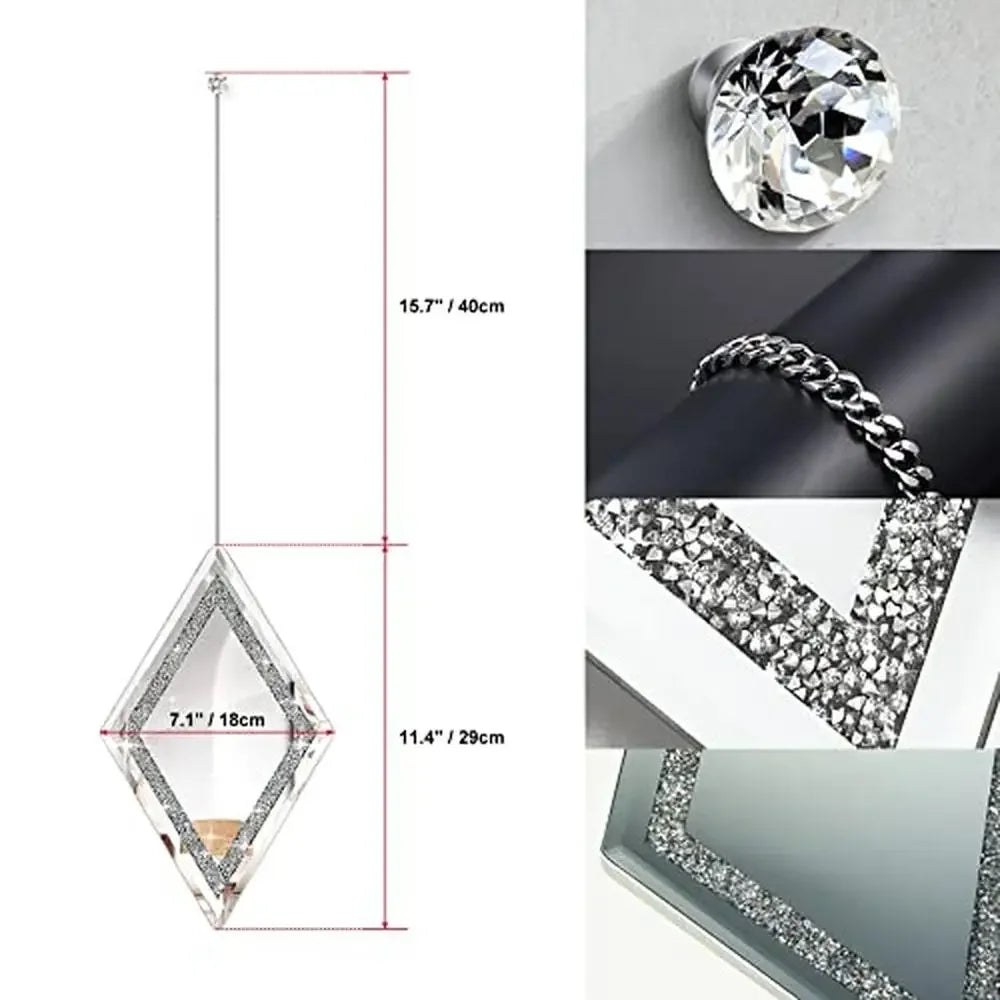 Diamond Shaped Wall mirrors